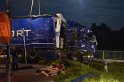 VU LKW umgestuerzt Feldkassel Industriestr Robert Boschstr P285